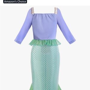 ReliBeauty Girls Ariel Mermaid Dress